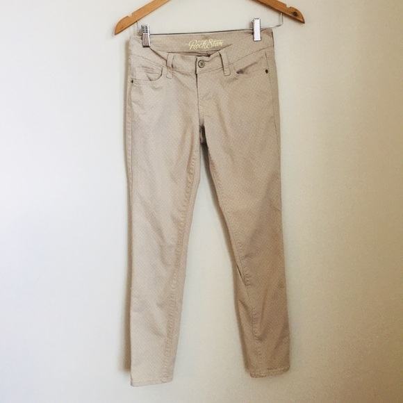 old navy rockstar khaki jeans